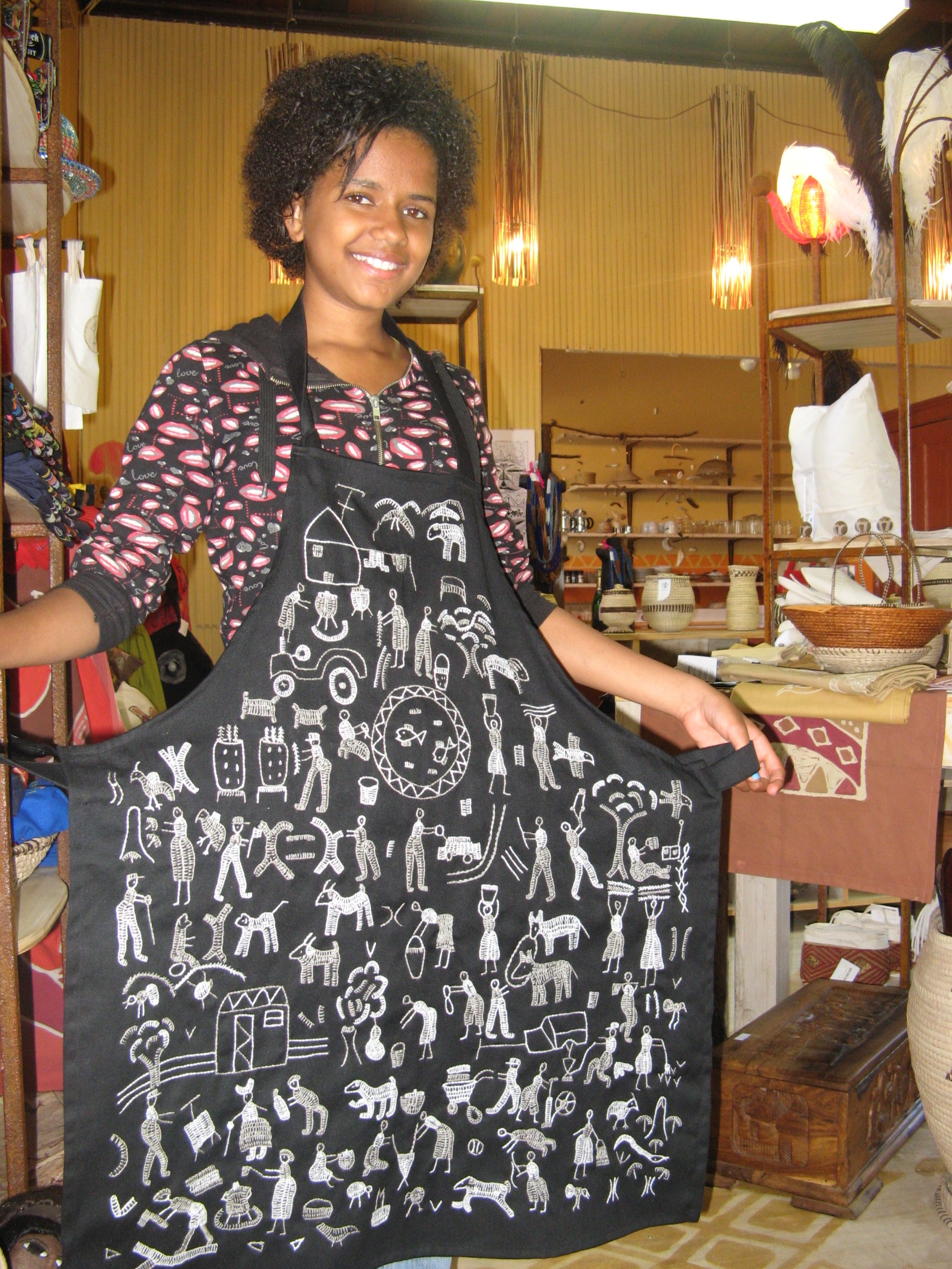 a.melissa ,penduka apron