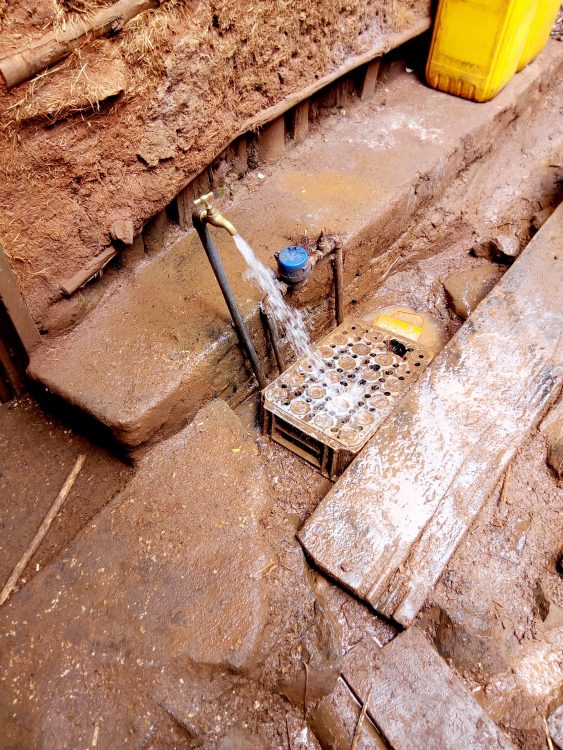 Schoon water uit de kraan in Ethiopië.
