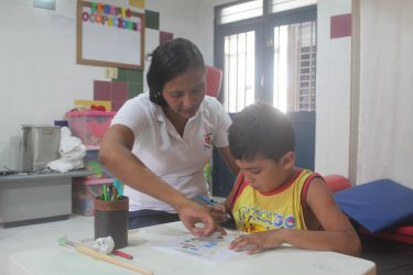 Ergotherapie in zorgcentrum Colombia