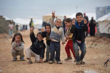 Vluchtelingen in Syrië