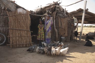 Moeder en dochter India