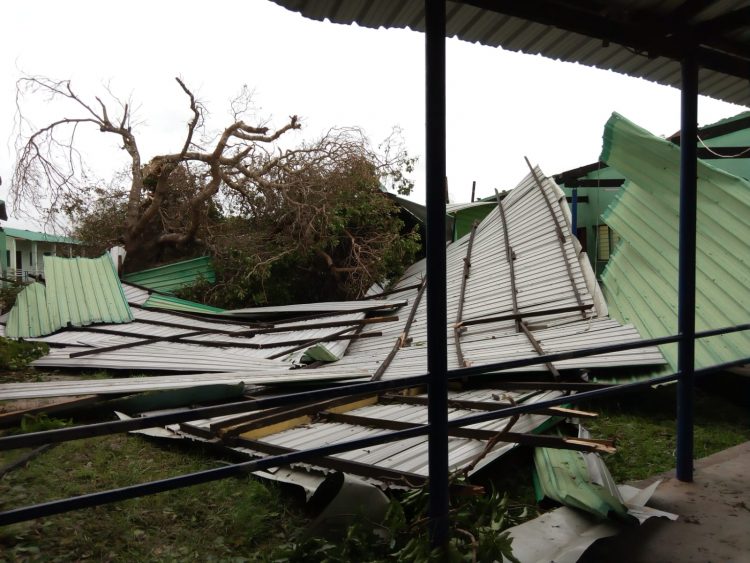 Stormschade na orkaan Idai