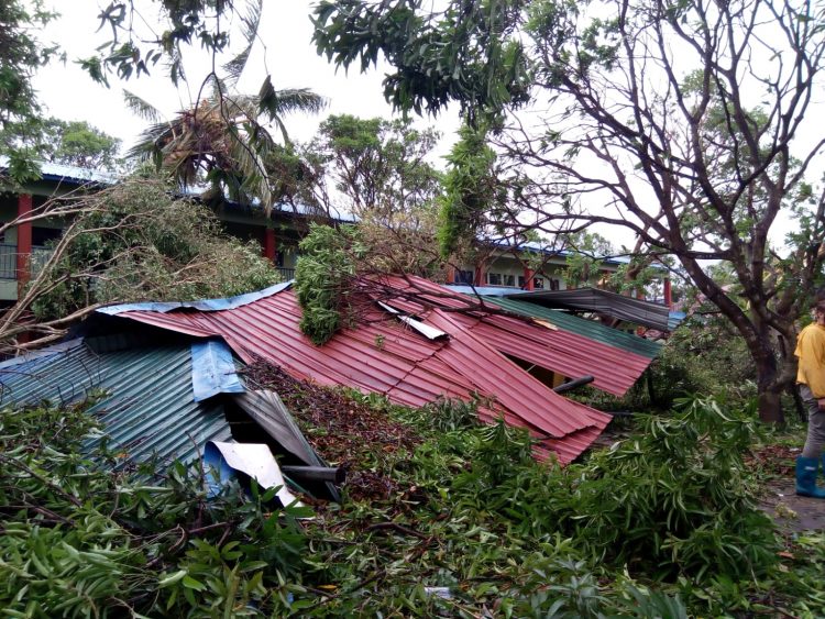 Stormschade na orkaan Idai