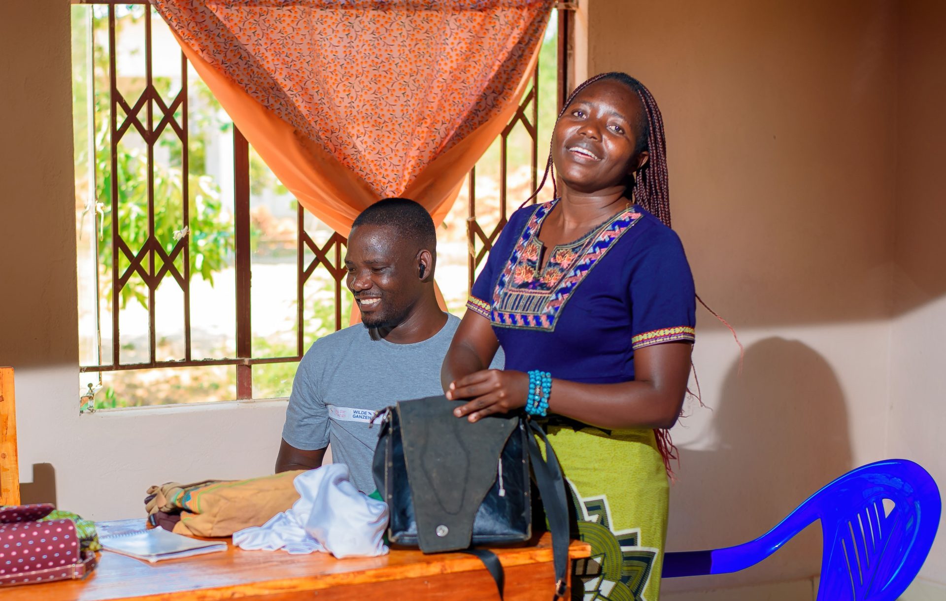 Vrouwen in Malawi volgen een opleiding