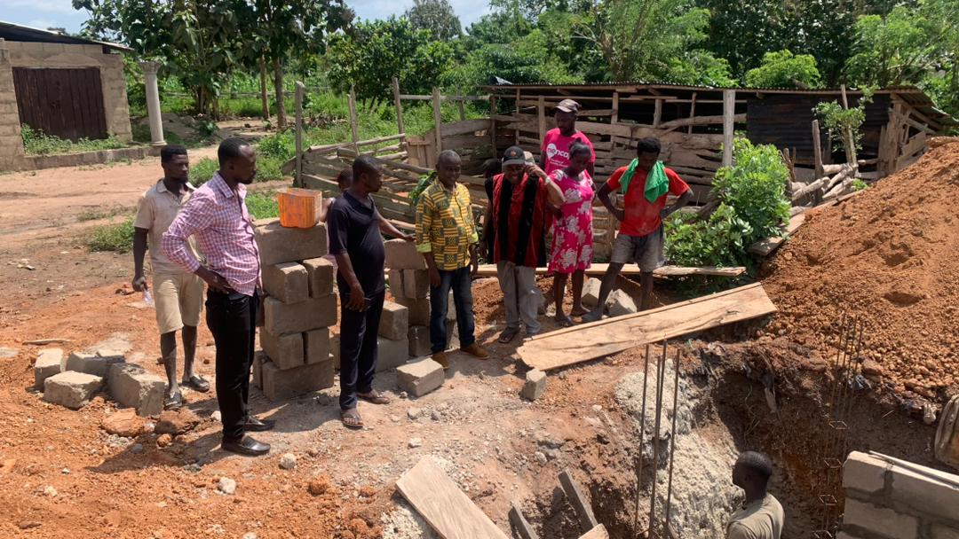 Watsan And Nana on inpection